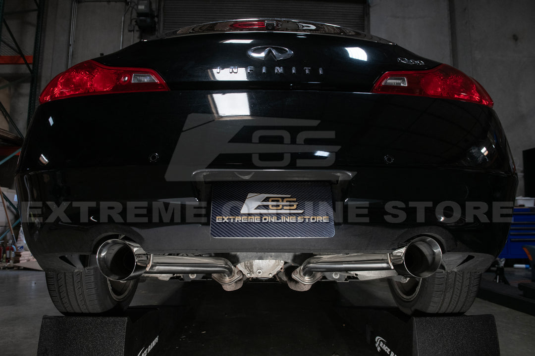 Nissan 370Z | Infiniti Q60 | G37 Coupe Axle Back 4.5" Dual Tips Exhaust