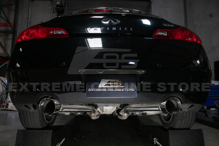 Nissan 370Z | Infiniti Q60 | G37 Coupe Axle Back 4.5" Dual Tips Exhaust