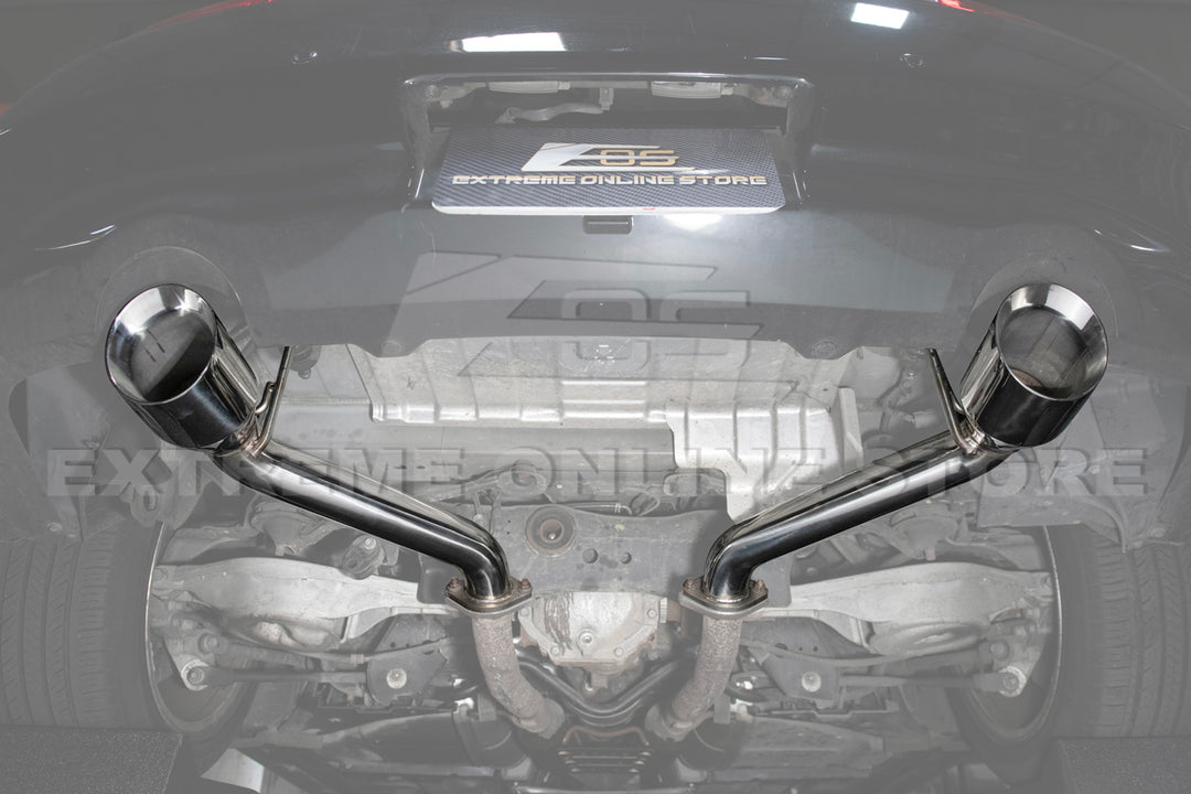 Nissan 370Z | Infiniti Q60 | G37 Coupe Axle Back 4.5" Dual Tips Exhaust