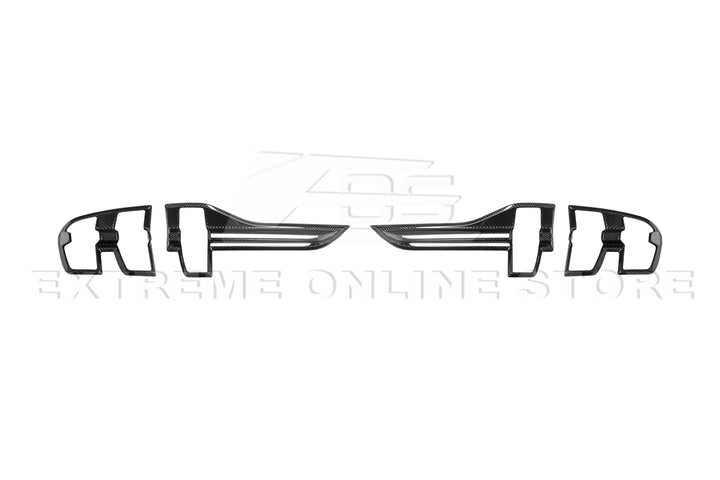2021+ Ford Mustang Mach-E DRY Carbon Fiber Rear Tail Light Bezel Cover