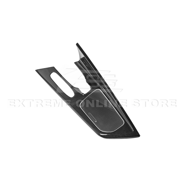 Corvette C8 DRY CARBON FIBER Center Console w/ Switch Trim Cover