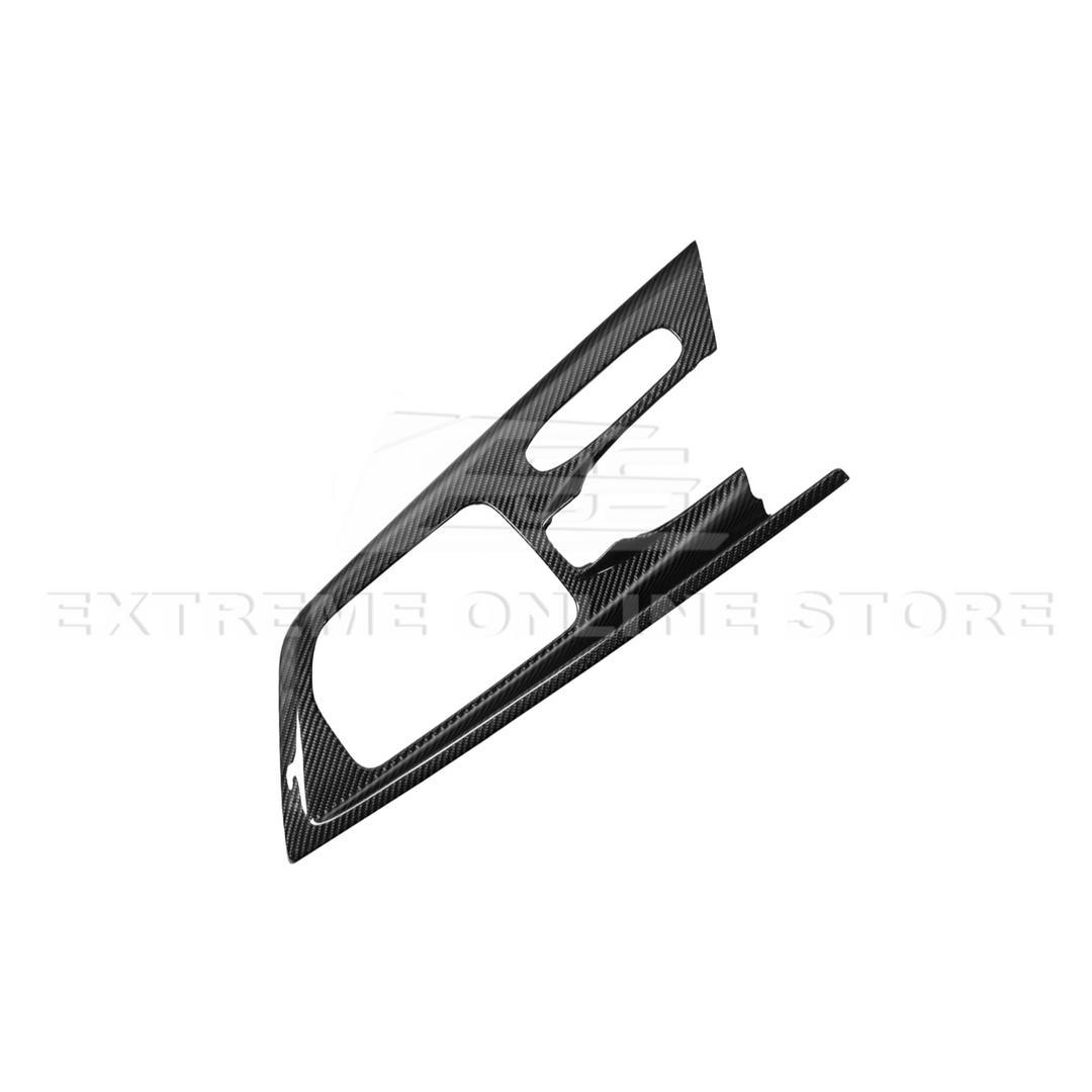 Corvette C8 DRY CARBON FIBER Center Console w/ Switch Trim Cover