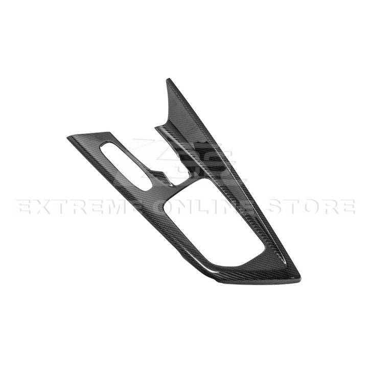 Corvette C8 DRY CARBON FIBER Center Console w/ Switch Trim Cover