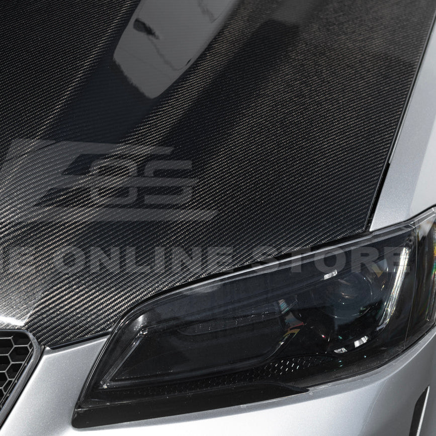 2008-09 Pontiac G8 CARBON FIBER Replacement Front Bumper Cowl Hood Cover