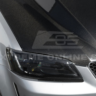 2008-09 Pontiac G8 CARBON FIBER Replacement Front Bumper Cowl Hood Cover