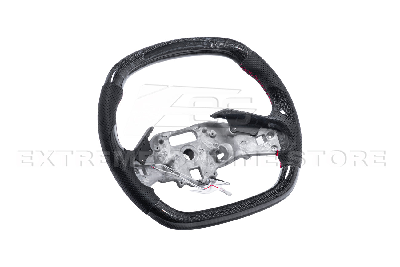 Corvette C8 Carbon Fiber Steering Wheel