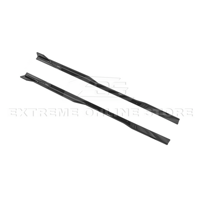 2024-Up Ford Mustang GT500 Style Add-On Side Skirts Extension