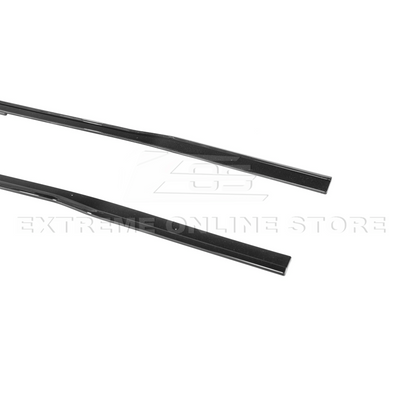 2024-Up Ford Mustang GT500 Style Add-On Side Skirts Extension