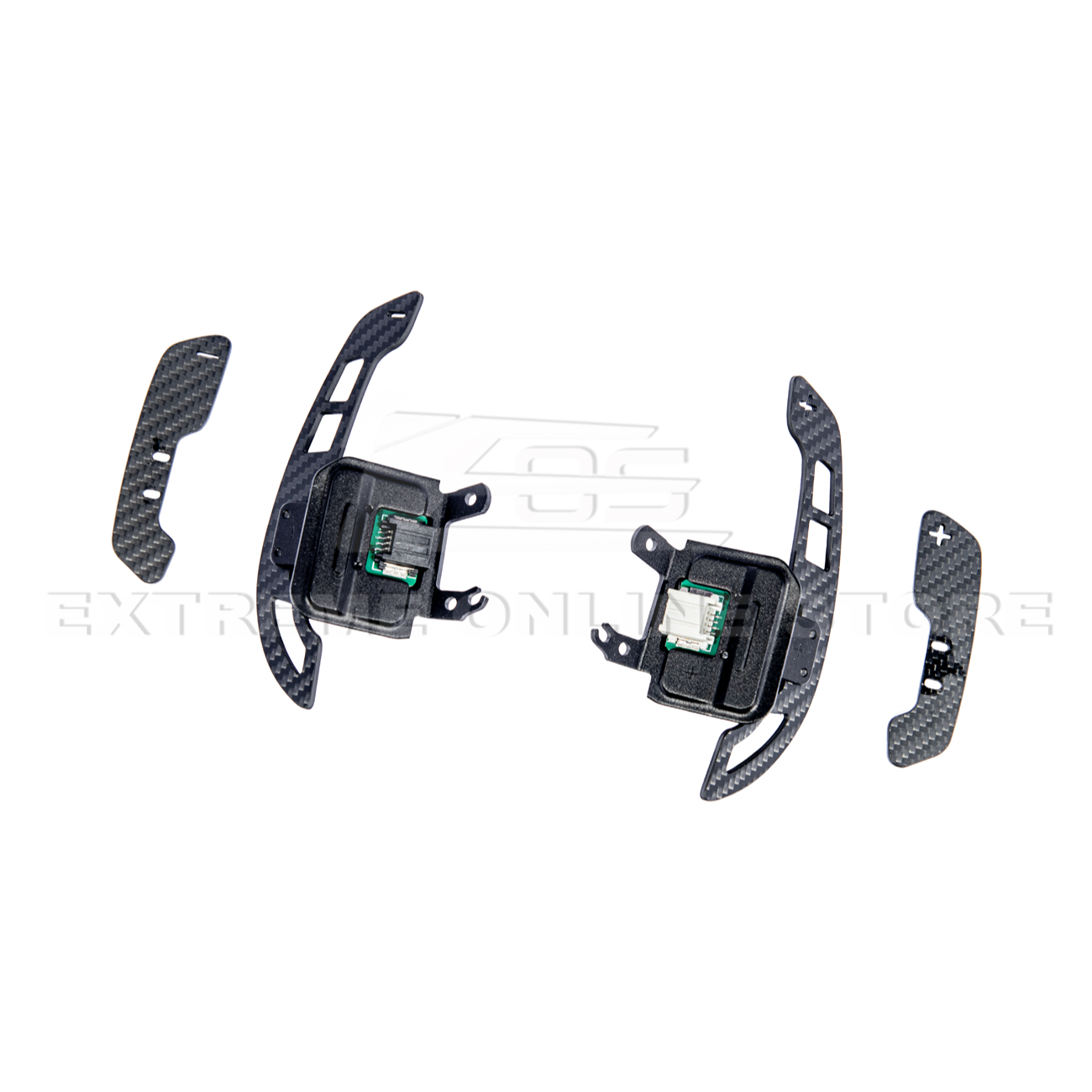 2020-Up Corvette C8 Steering Wheel Magnetic Paddle Shifter Pair