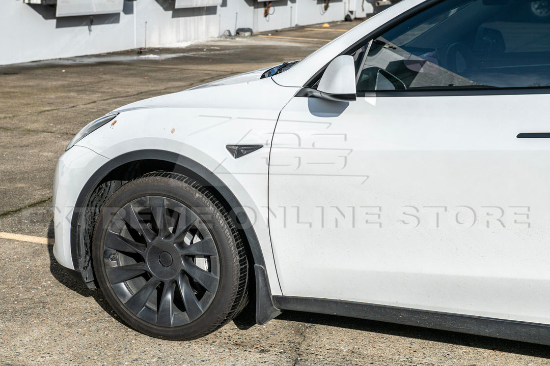 2020-23 Tesla Model 3 &amp; 20-24 Y Carbon Fiber Exterior Door Camera Covers