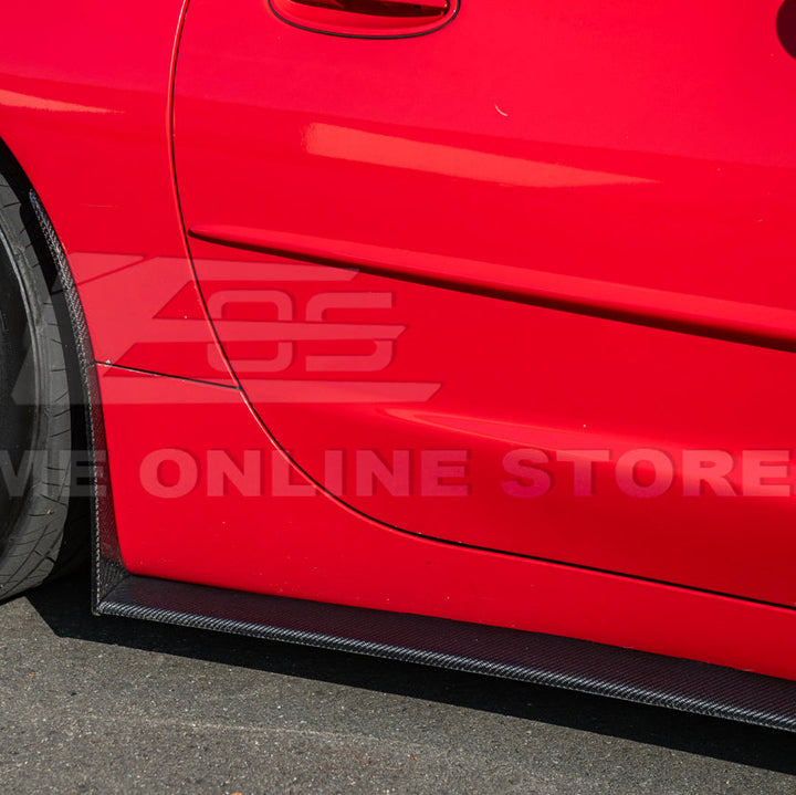 1997-04 Corvette C5 ZR1 Front Vented Lip Side Skirts Rear Spoiler