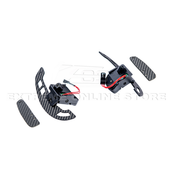 2014-19 Corvette C7 Steering Wheel Magnetic Paddle Shifter Pair