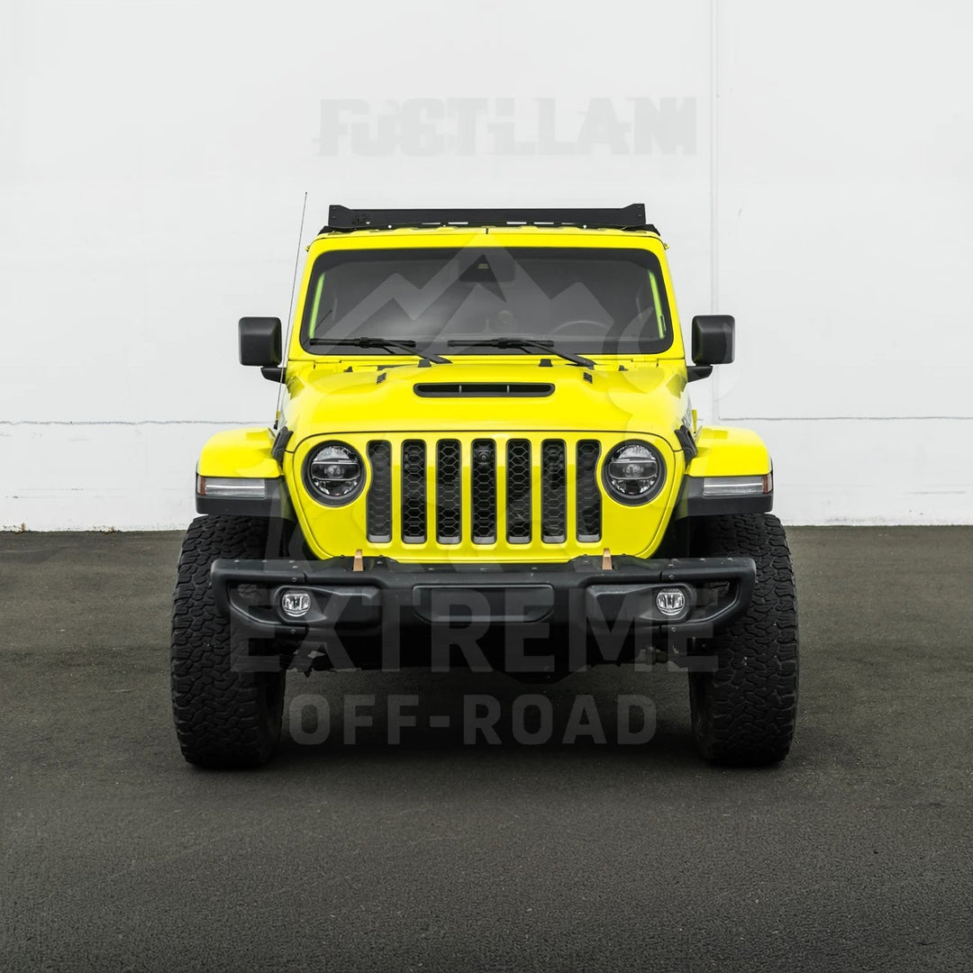 2018-Up Jeep Wrangler JL Carbon Steel Black Top Roof Cargo Rack