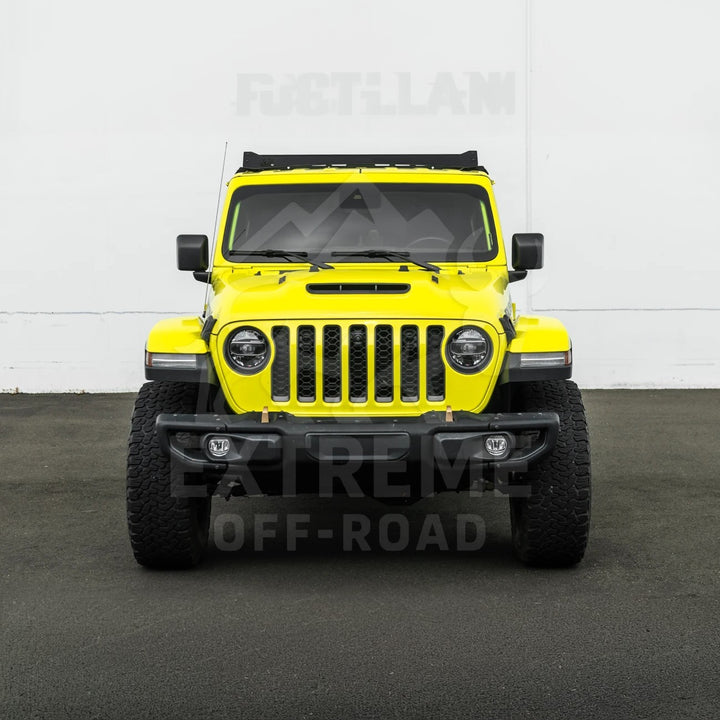 2018-Up Jeep Wrangler JL Carbon Steel Black Top Roof Cargo Rack