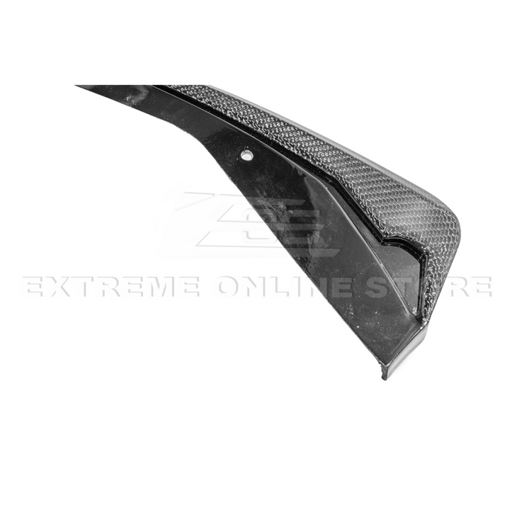 2016-19 Cadillac CTS-V | DRY CARBON FIBER Front and Rear Mud Flaps Splash Guard