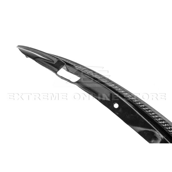 2016-19 Cadillac CTS-V | DRY CARBON FIBER Front and Rear Mud Flaps Splash Guard