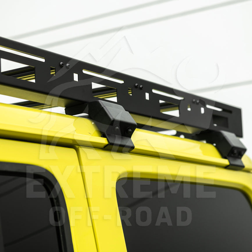 2018-Up Jeep Wrangler JL Carbon Steel Black Top Roof Cargo Rack