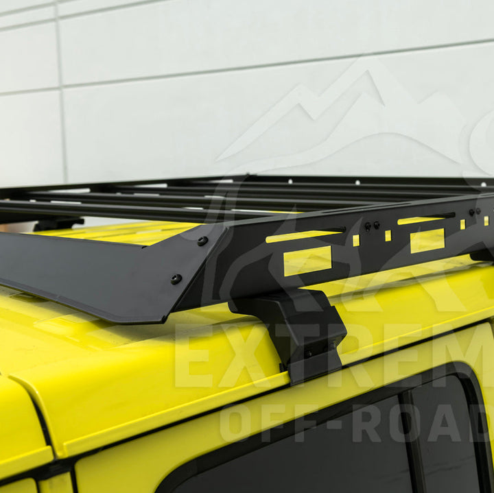 2018-Up Jeep Wrangler JL Carbon Steel Black Top Roof Cargo Rack