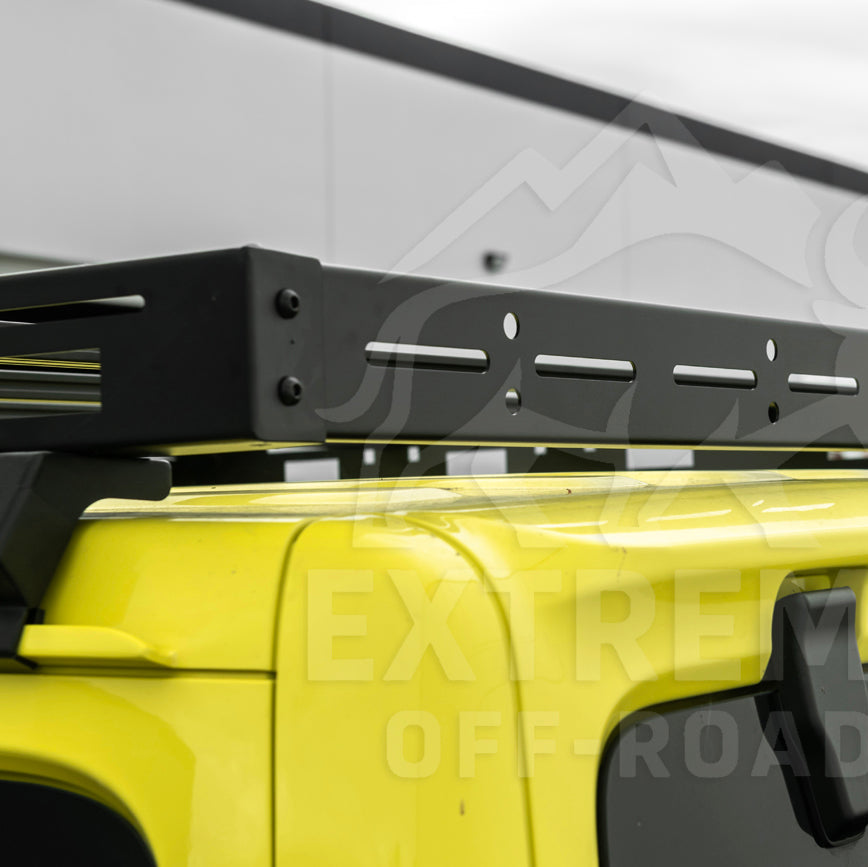 2018-Up Jeep Wrangler JL Carbon Steel Black Top Roof Cargo Rack