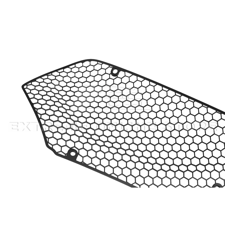 Corvette C8 Z06 Aluminum Black Rear Side Intake Mesh Grille Inserts