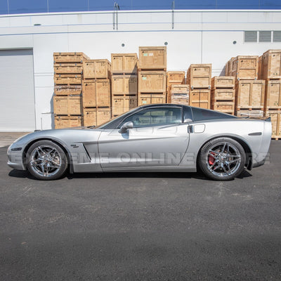 Chevrolet Corvette C6 Base Front & Rear Splash Guards Mud Flaps