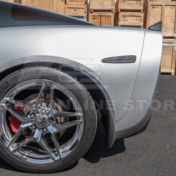 Chevrolet Corvette C6 Base Front &amp; Rear Splash Guards Mud Flaps