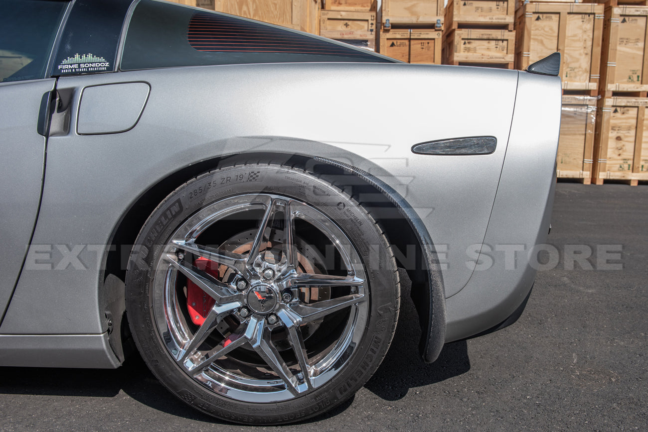 Chevrolet Corvette C6 Base Front & Rear Splash Guards Mud Flaps