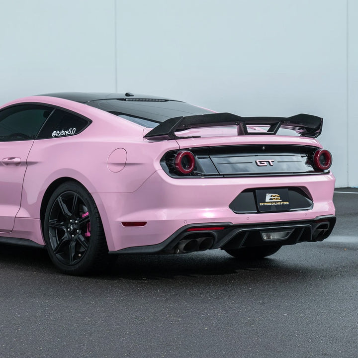 2015-2023 Mustang | Dark Horse Style Carbon Fiber Rear Wickerbill Spoiler