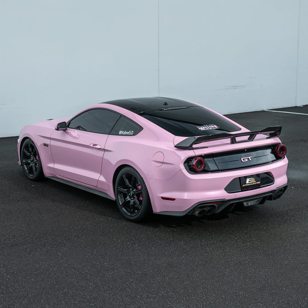 2015-2023 Mustang | Dark Horse Style Carbon Fiber Rear Wickerbill Spoiler