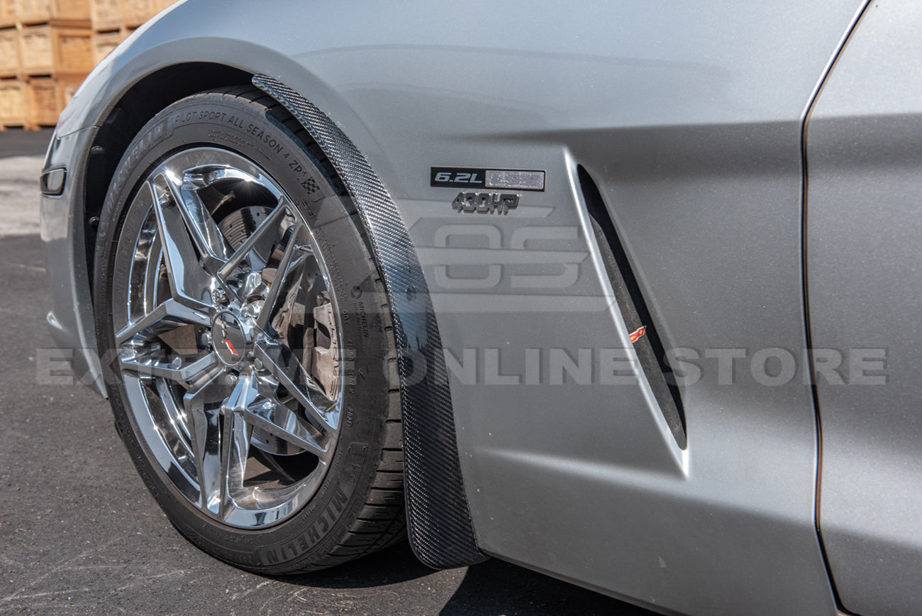 Chevrolet Corvette C6 Base Front Guards Mud Flaps