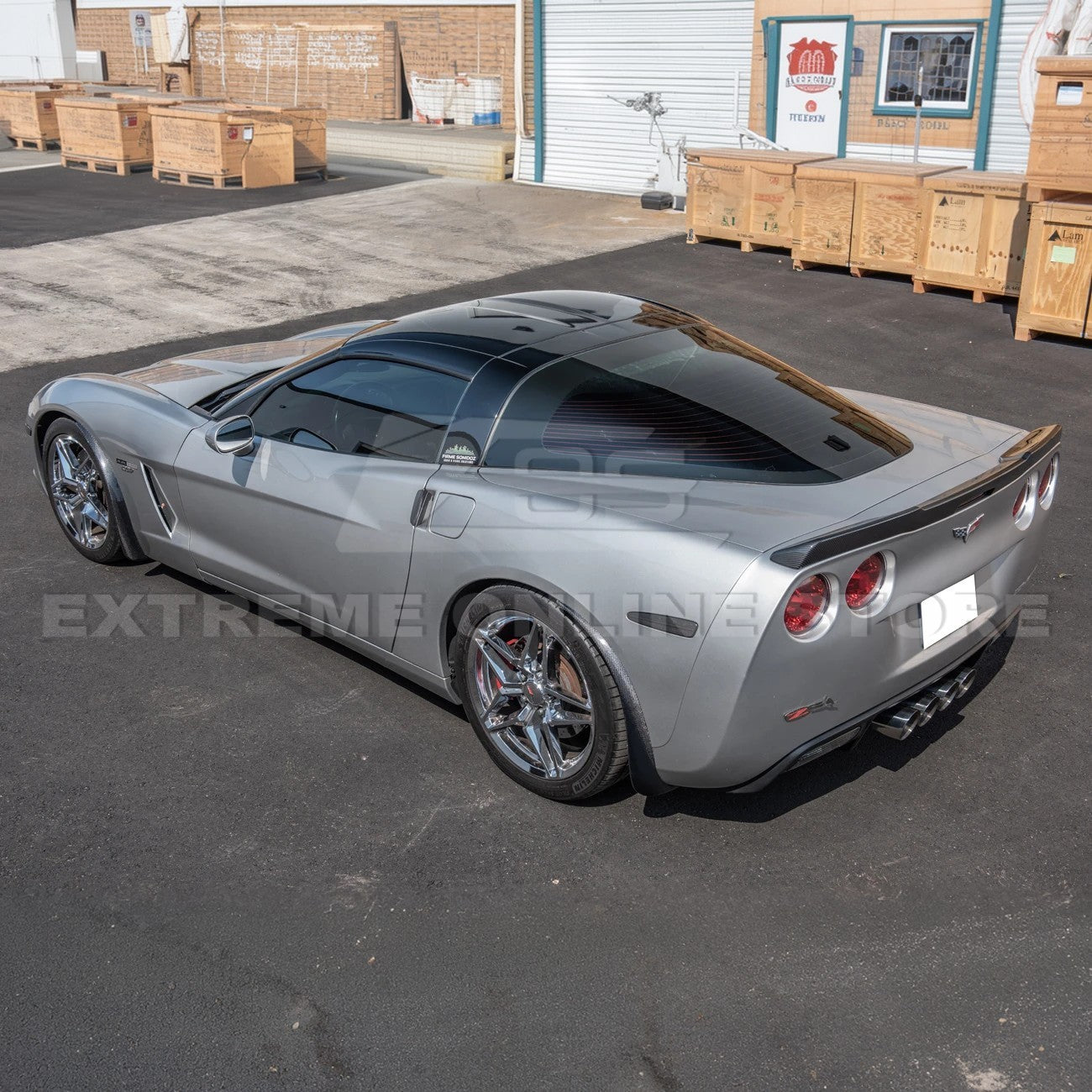 Chevrolet Corvette C6 Base Front & Rear Splash Guards Mud Flaps