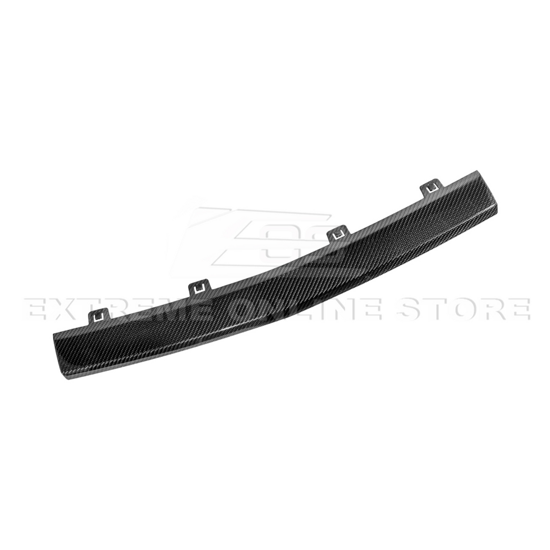 2024-Up Ford Mustang Dark Horse DRY CARBON FIBER Front Upper Middle Grille Trim