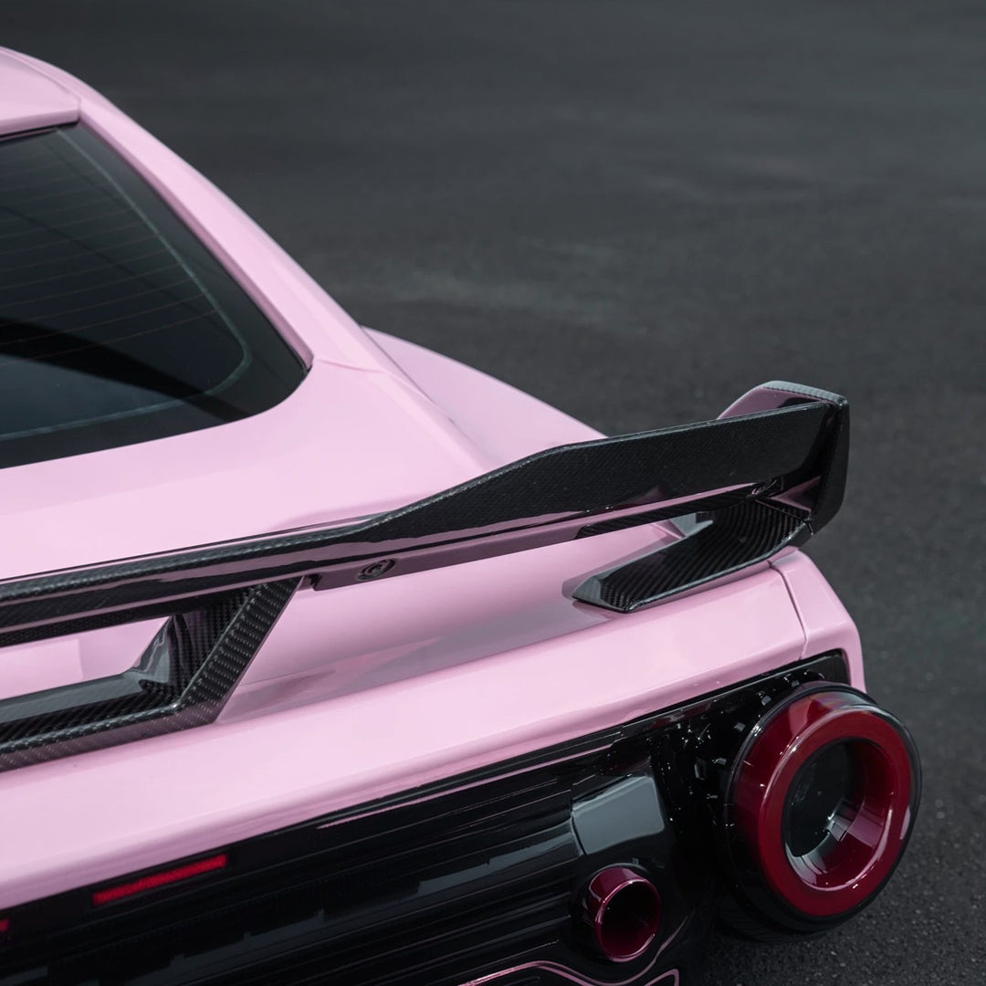 2015-2023 Mustang | Dark Horse Style Carbon Fiber Rear Wickerbill Spoiler