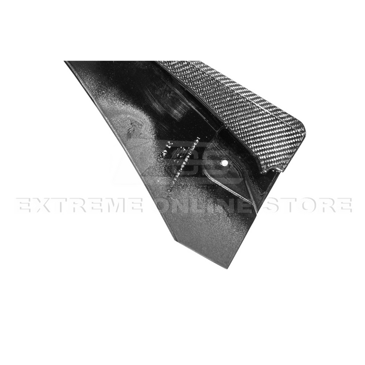 2016-19 Cadillac CTS-V | DRY CARBON FIBER Front and Rear Mud Flaps Splash Guard