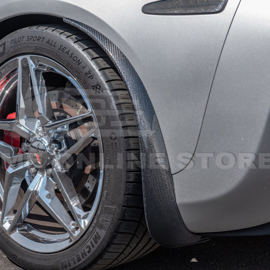 Chevrolet Corvette C6 Base Front &amp; Rear Splash Guards Mud Flaps