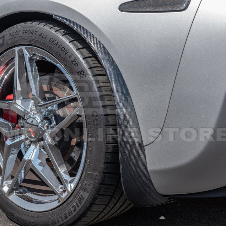 Chevrolet Corvette C6 Base Front &amp; Rear Splash Guards Mud Flaps