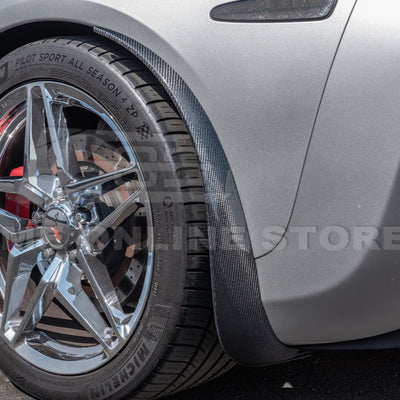 Chevrolet Corvette C6 Base Front & Rear Splash Guards Mud Flaps