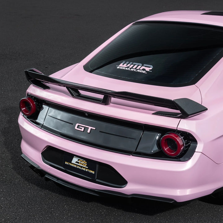 2015-2023 Mustang | Dark Horse Style Carbon Fiber Rear Wickerbill Spoiler