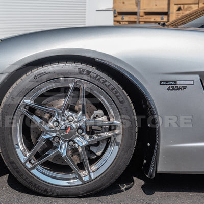 Chevrolet Corvette C6 Base Front & Rear Splash Guards Mud Flaps