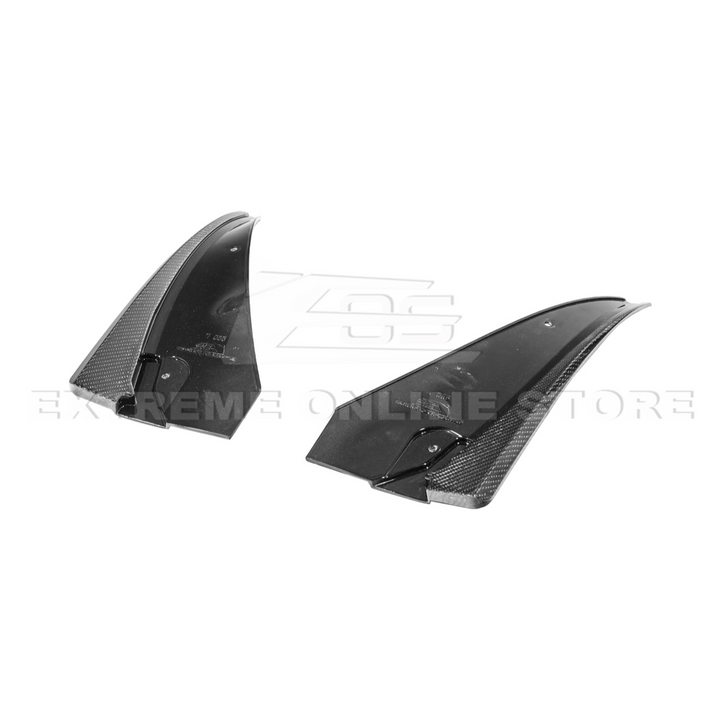 2016-19 Cadillac CTS-V DRY CARBON FIBER Front Mud Flaps Splash Guard