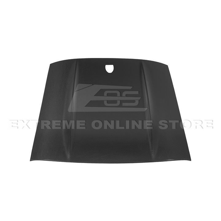 2015-Up Ford Mustang S650 Coupe Dry CARBON FIBER Tape-On Top Roof Panel Cover