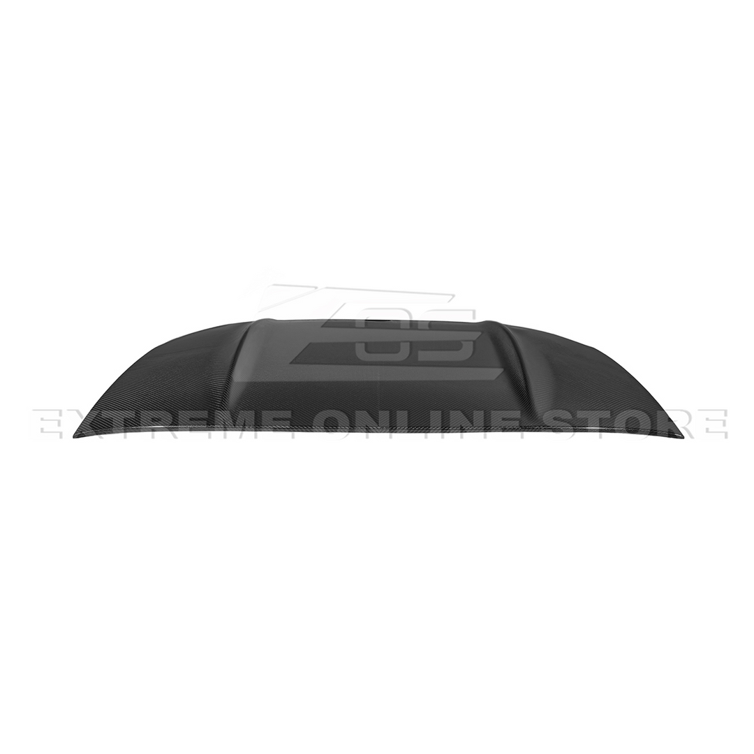 2015-Up Ford Mustang S650 Coupe Dry CARBON FIBER Tape-On Top Roof Panel Cover