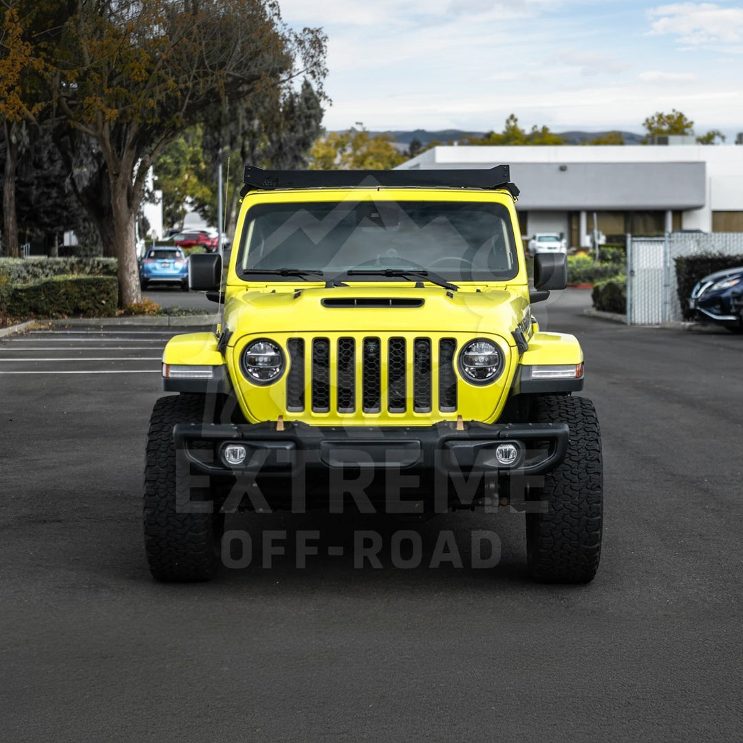 2018-Up Jeep Wrangler JL Carbon Steel Black Top Roof Cargo Rack
