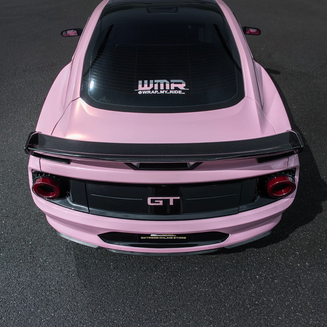 2015-2023 Mustang | Dark Horse Style Carbon Fiber Rear Wickerbill Spoiler