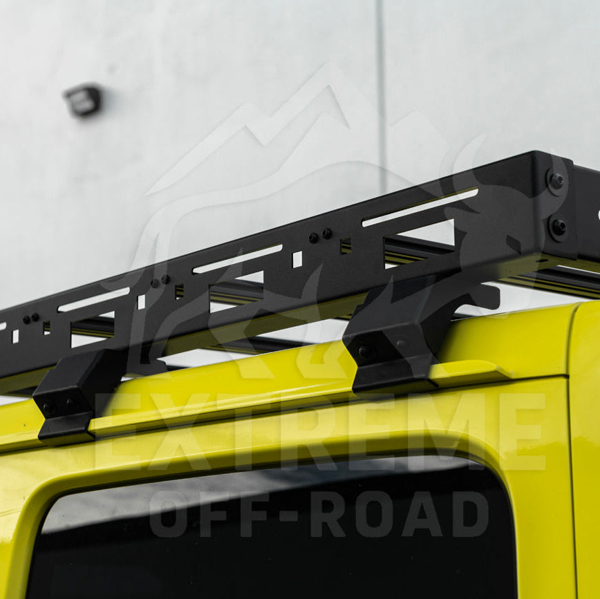 2018-Up Jeep Wrangler JL Carbon Steel Black Top Roof Cargo Rack