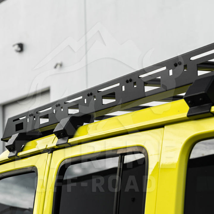 2018-Up Jeep Wrangler JL Carbon Steel Black Top Roof Cargo Rack