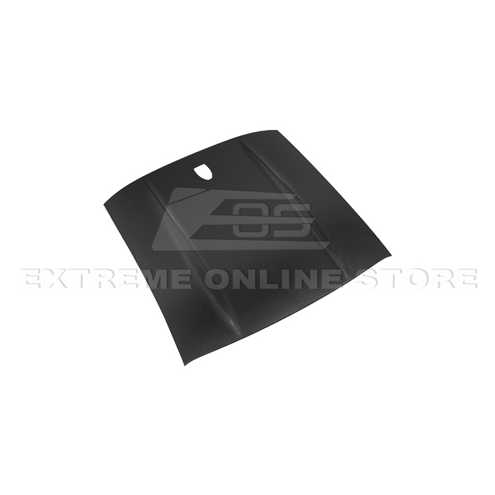 2015-Up Ford Mustang S650 Coupe Dry CARBON FIBER Tape-On Top Roof Panel Cover