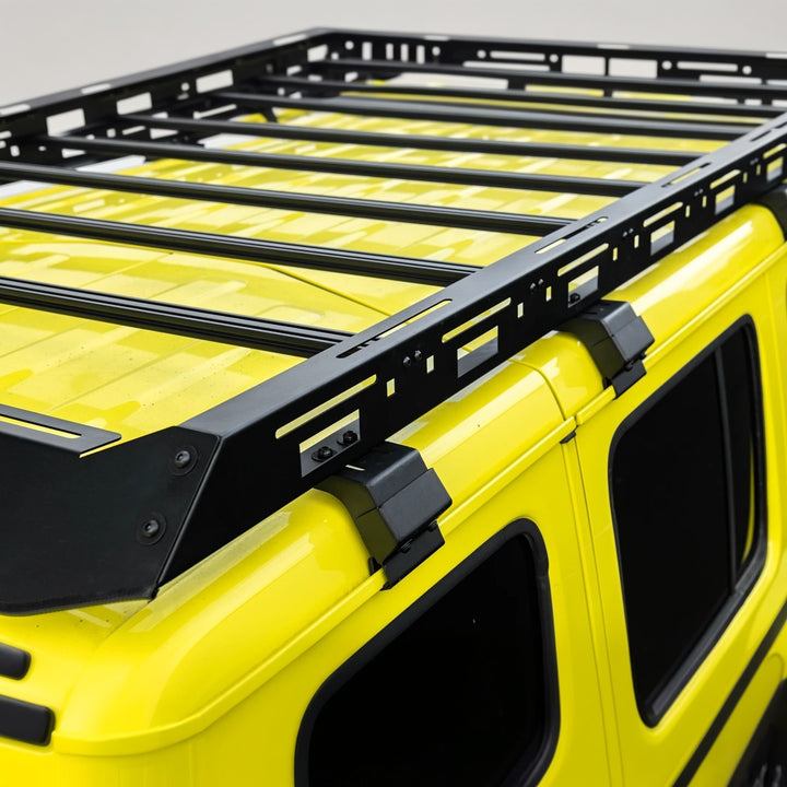 2018-Up Jeep Wrangler JL Carbon Steel Black Top Roof Cargo Rack
