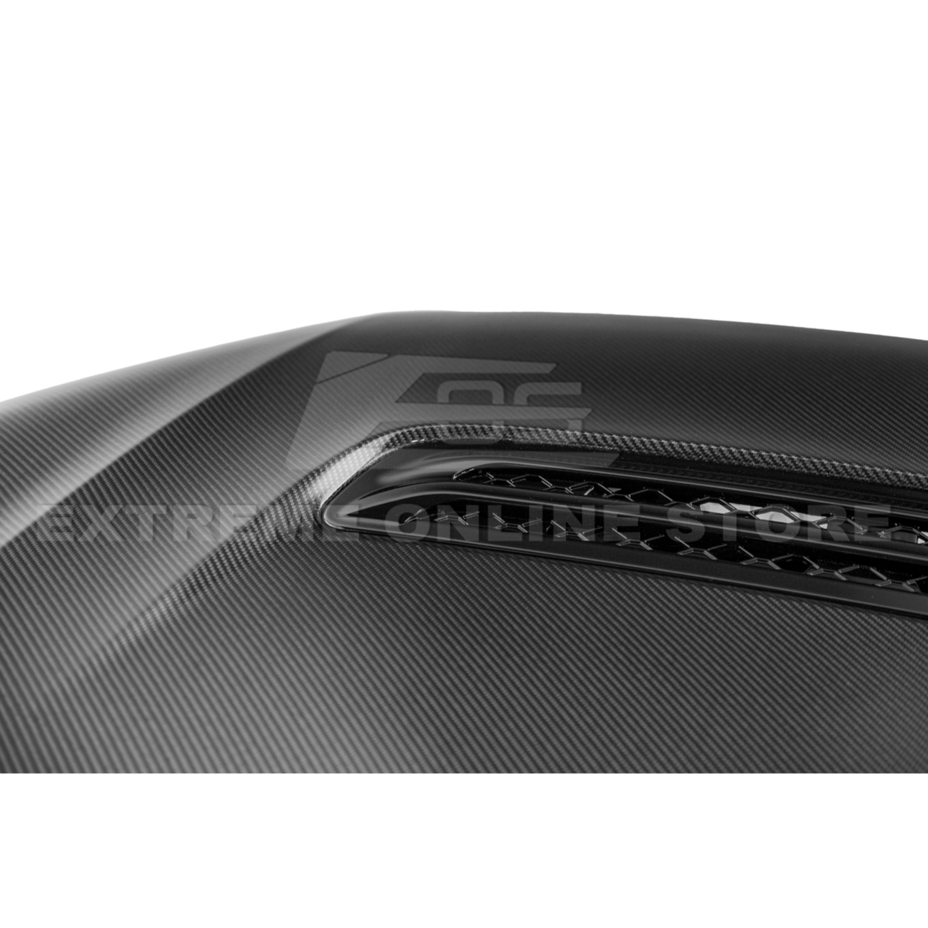 2022-Up Honda Civic Type-R Package Carbon Fiber Front Vented hood