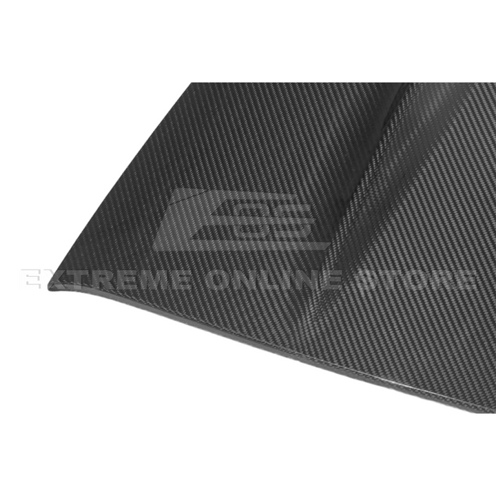 2015-Up Ford Mustang S650 Coupe Dry CARBON FIBER Tape-On Top Roof Panel Cover